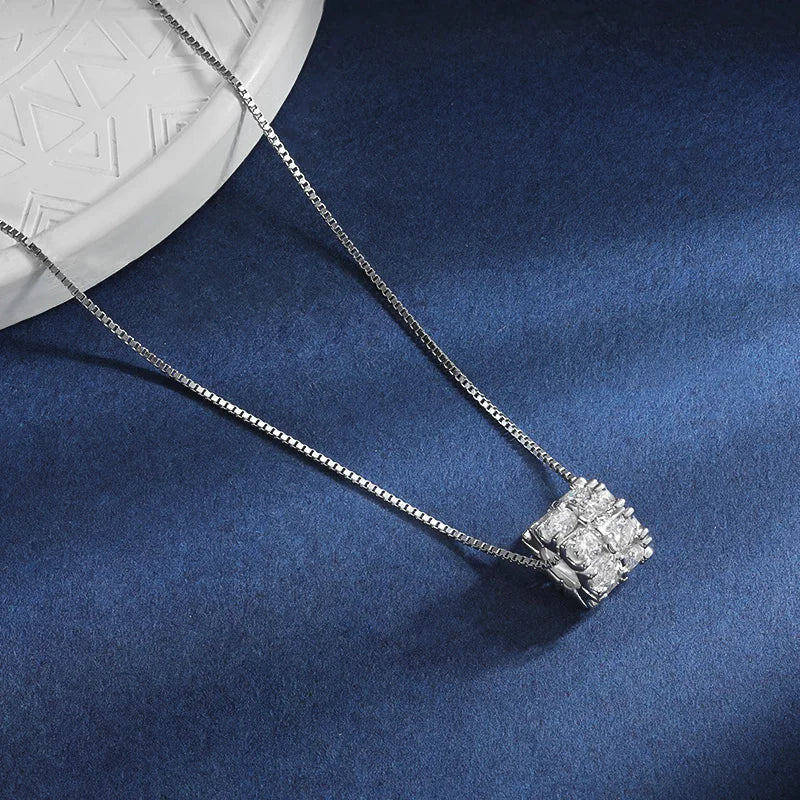 Hallie Moissanite Necklace Pendant