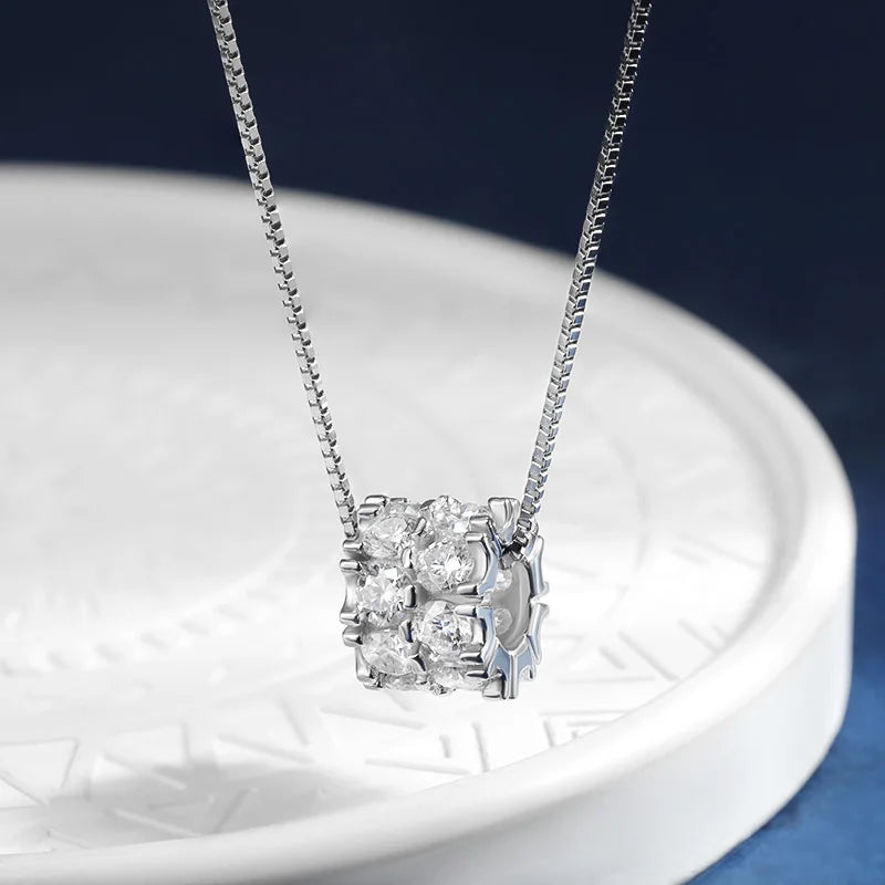 Hallie Moissanite Necklace Pendant