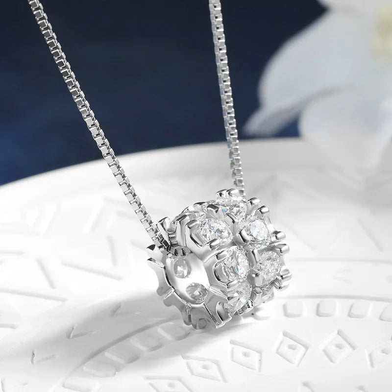 Hallie Moissanite Necklace Pendant