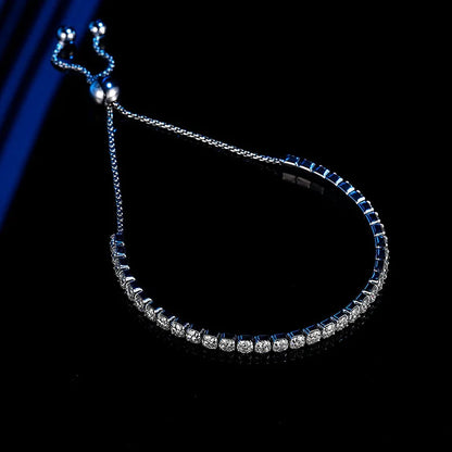 Nana 3mm 3.5cttw Moissanite Adjustable Bracelet