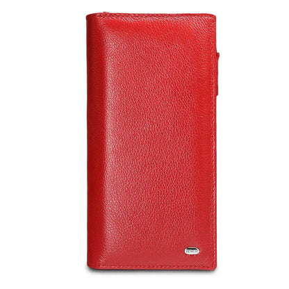 Esmeralda Wallets 100% Cow Leather Card Holders Genuine Leather