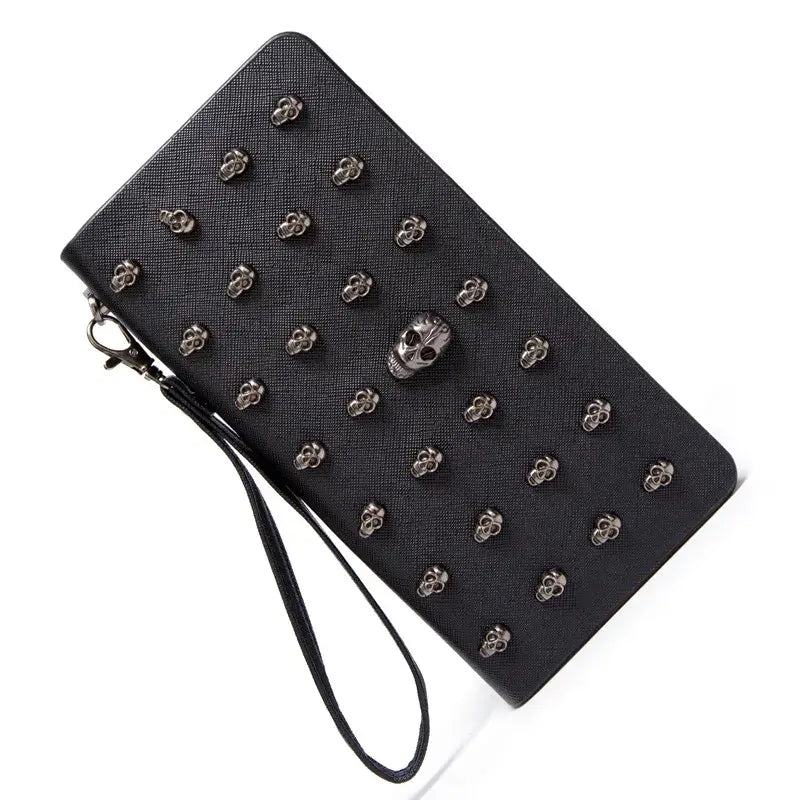 Stephanie Punk Style Long Wallet Large Capacity Card Holders